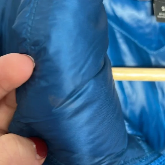 Athleta Banner Peak Down Jacket | Blue | Women’s Small - Picture 7 of 9